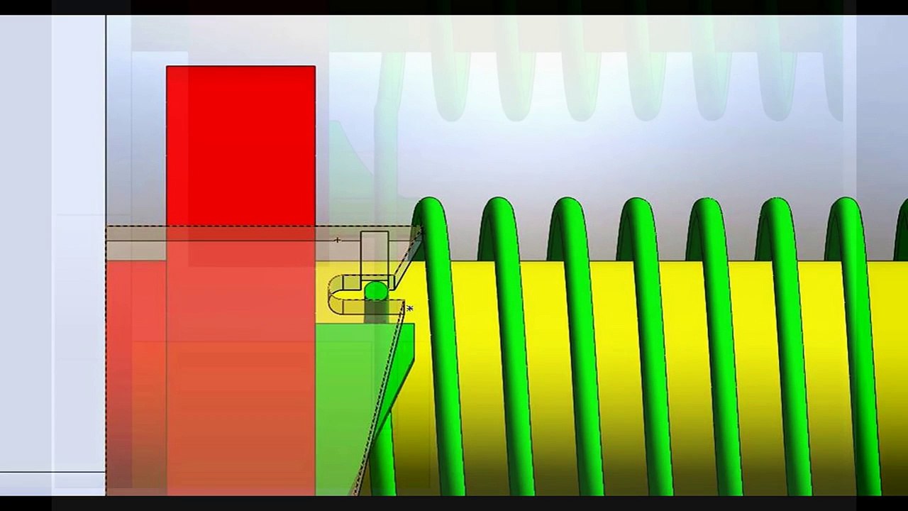 MOTOR PERPETUO DE RESORTE CENTRAL DE 1 TIEMPO