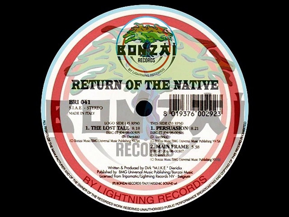 Return Of The Native - The Lost Tale