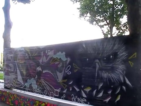 Performance éphémère de Naöne et Esteem au Lavo//Matik