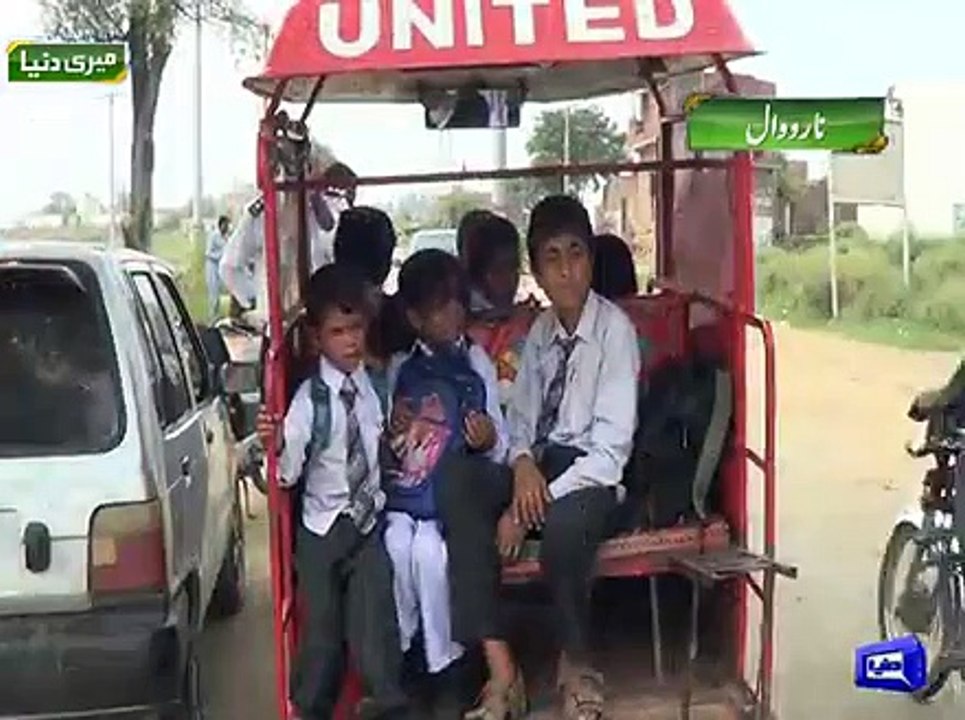 9-Years-Old Age Child Drives Riksha To Share His Father Burdens Due To Him Poverty- Watch Video