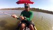 Kayak Fishing West Bay Galveston, Texas Redfish