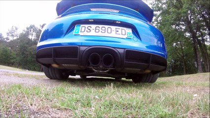 2015 Porsche Cayman GT4 Exhaust Sound