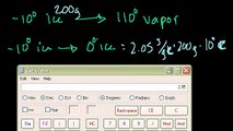 Specific Heat, Heat of Fusion and Vaporization