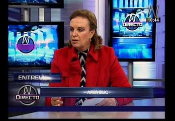 Luisa María Cuculiza se alinea con Lay: 'También estoy a favor de la pena de muerte'