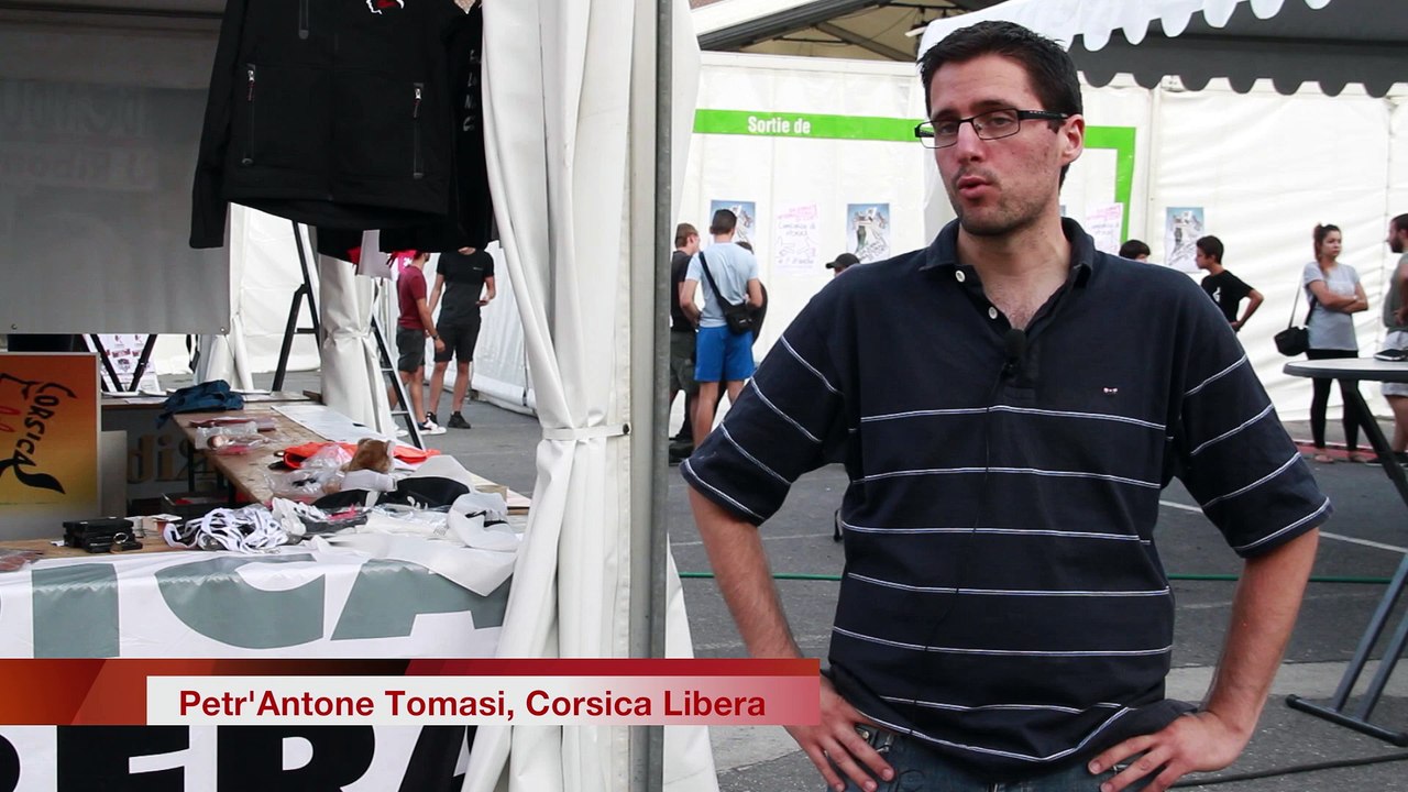 Prisentazione 35ime Ghjurnate Internaziunale, estate 2015.