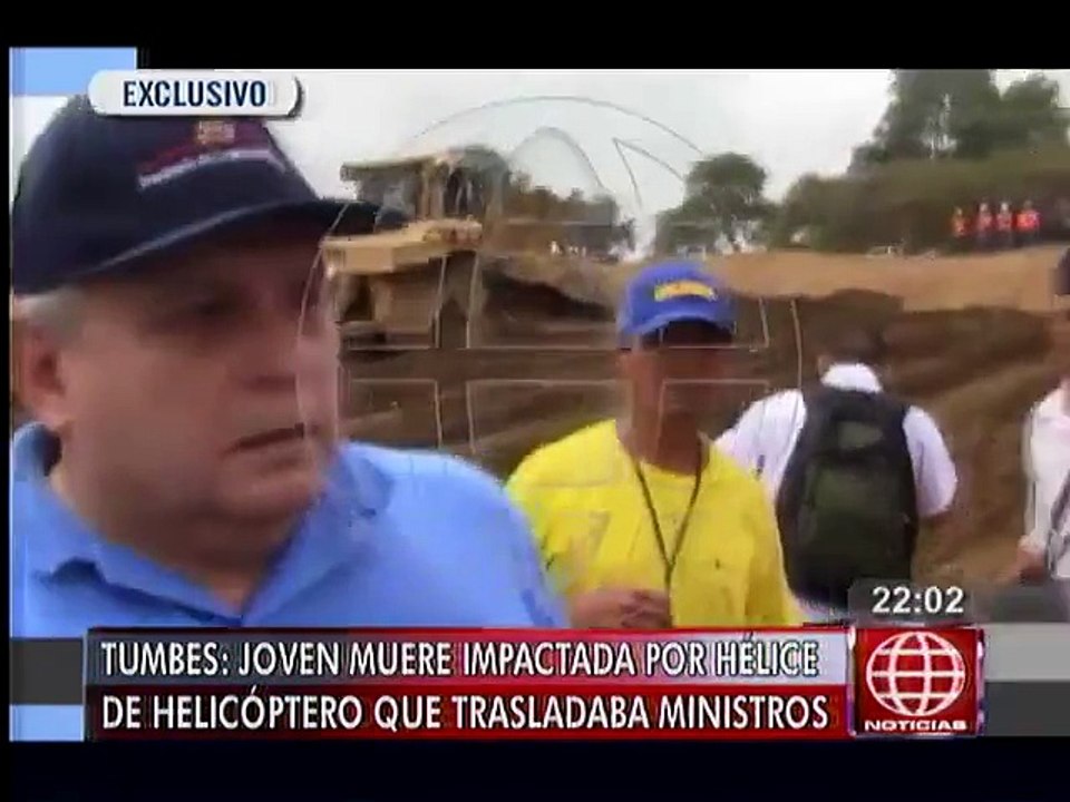 Tumbes: intervienen a piloto de helicóptero que decapitó a joven