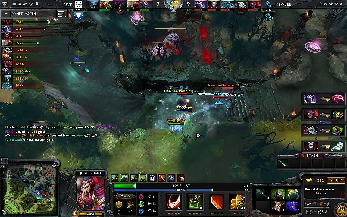 MVP Phoenix vs Newbee