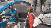 Le piétonnier de Bruxelles teste les cyclo-taxis