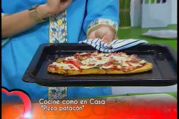 De Casa En Casa - Receta Pizza Patacón (Parte 2)
