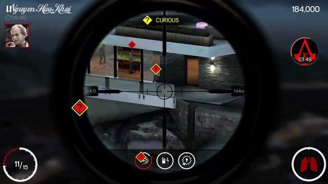 Hitman Sniper Chapter 6 Mission 30 - Undetected x7 chain within the first minute