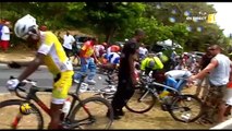 7e étape et chute tour cycliste de Guadeloupe