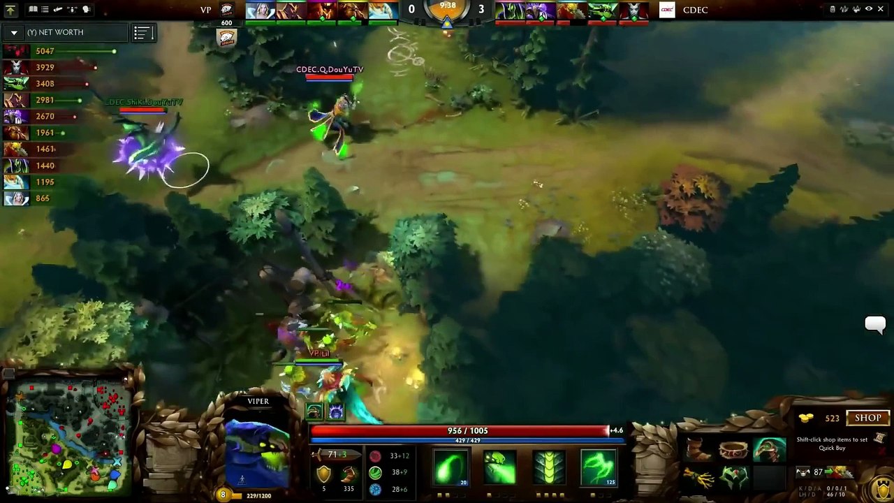 Dota 2 How to Fissure - VP vs CDEC TI5