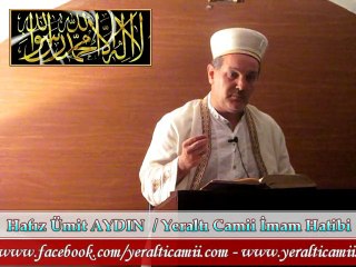 Hafız Ümit AYDIN / Yeraltı Camii İmam Hatibi & Cuma Vaazı
