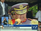 Ejército Ecuatoriano conmemora los 206 años del Primer Grito de la Independencia