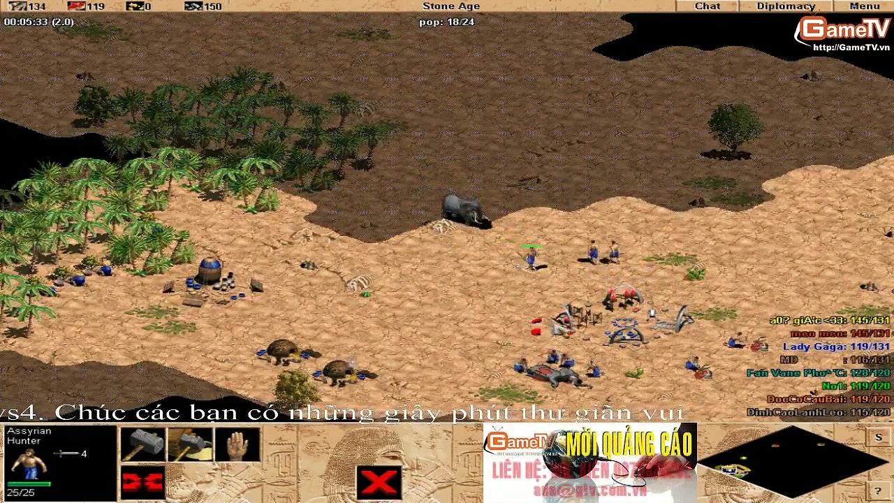 AOE LQ TBL vs LQ HMN Ngày 21 1 2014 C2T4