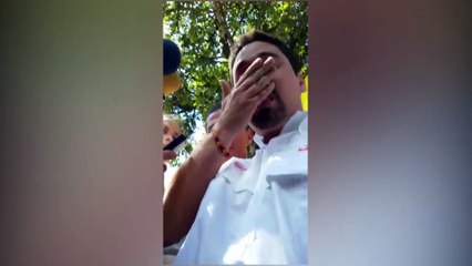 Entre lágrimas Freddy Guevara  envió un mensaje a los presos políticos