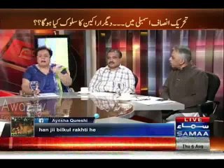 Intense Debate Between Shireen Mizari And Zubair Umar