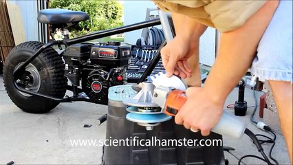 CUSTOM BAJA MINI BIKE PROJECT 212cc