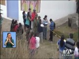Esposo de una mujer que murió en Riobamba se presentó antes las autoridades