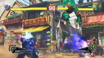 Ultra Street Fighter IV battle: Oni vs Blanka