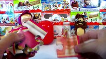 60 Маша и Медведь 60 eggs Kinder Surprise Dora the Explorer Peppa Pig