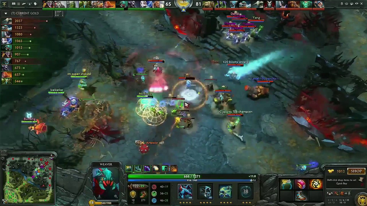 Dota 2 All-Star Match 10v10 Highlights - Team Chuan vs Team N0Tail TI5