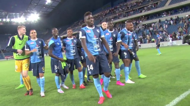 Après HAC - AC Ajaccio, réaction de Harrison Manzala