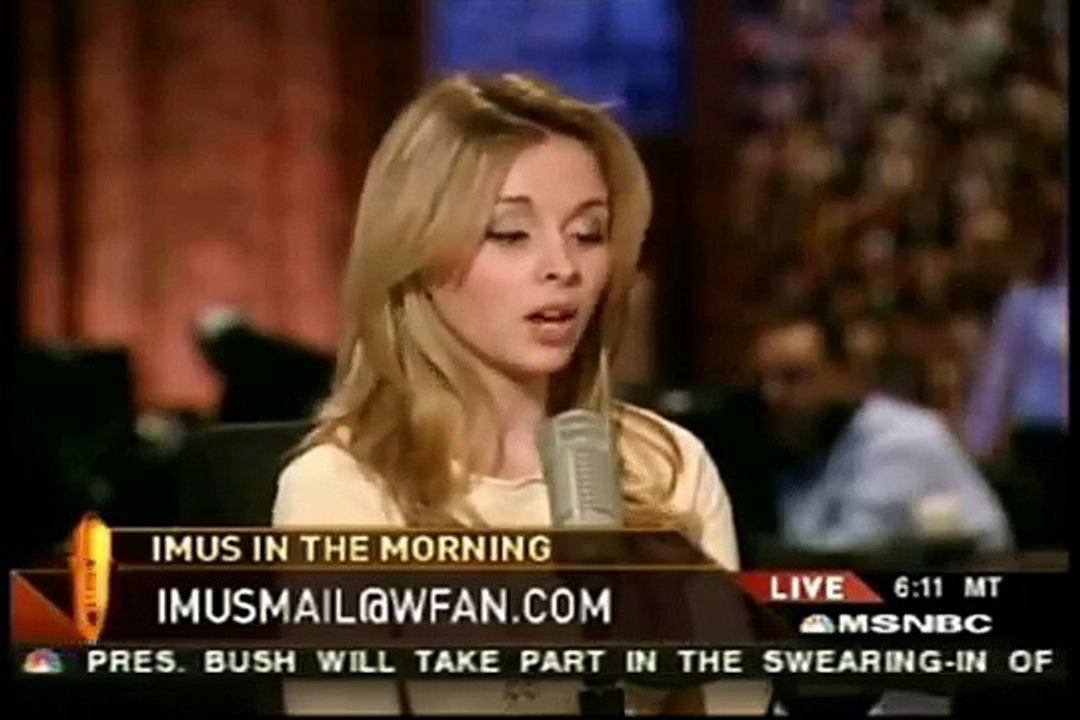 Ashley Alexander Reads Mail On Imus