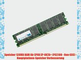 Speicher 128MB RAM f?r EPOX EP-8K7A  (PC2100 - Non-ECC) - Hauptplatinen-Speicher Verbesserung