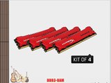 HyperX Savage HX318C9SRK4/32 Arbeitsspeicher 32GB (1866MHz CL9) DDR3-RAM Kit (4x8GB)