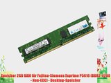 Speicher 2GB RAM f?r Fujitsu-Siemens Esprimo P5616 (DDR2-4200 - Non-ECC) - Desktop-Speicher