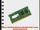 Speicher 2GB RAM f?r Dell Vostro 3555 (DDR3-10600) - Laptop-Speicher Verbesserung