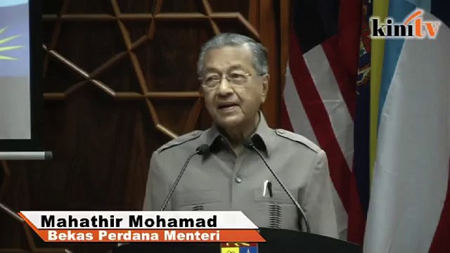 Jadikan sekatan ekonomi satu jenayah - Mahathir