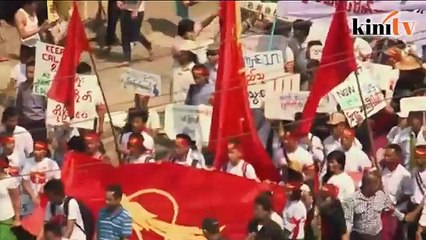 Myanmar dakwa rali pelajar bagi timbulkan huru-hara