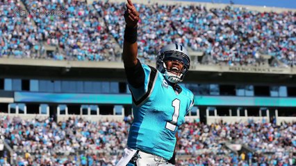 Cam Newton & JJ Watt Make One-Handed Catches in Practice
