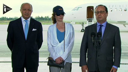 L'ex-otage Isabelle Prime de retour en France