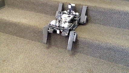 LEGO® MINDSTORMS® Education NXT Robot Climbing Stairs!