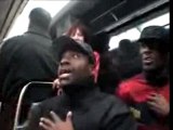 Concert sauvage dans le métro !