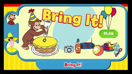 Curious George Bring It Cartoon Animation PBS Kids Game Play Walkthrough