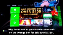 How to use console commands in The Orange Box for XBox 360!!!