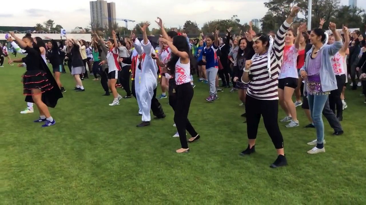Pharrell Williams- 'Happy' flashmob at Macrob Girls High school (AUS)