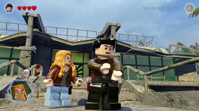 LEGO Jurassic World Como Liberar Dinossauros Esqueléticos (Coritossauro Esqueleto) Comentado #11