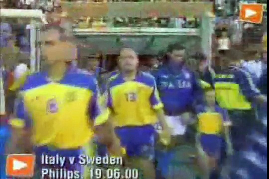 Włochy - Szwecja 2-1 Euro 2000 Grupa B (World-Soccer.pl)