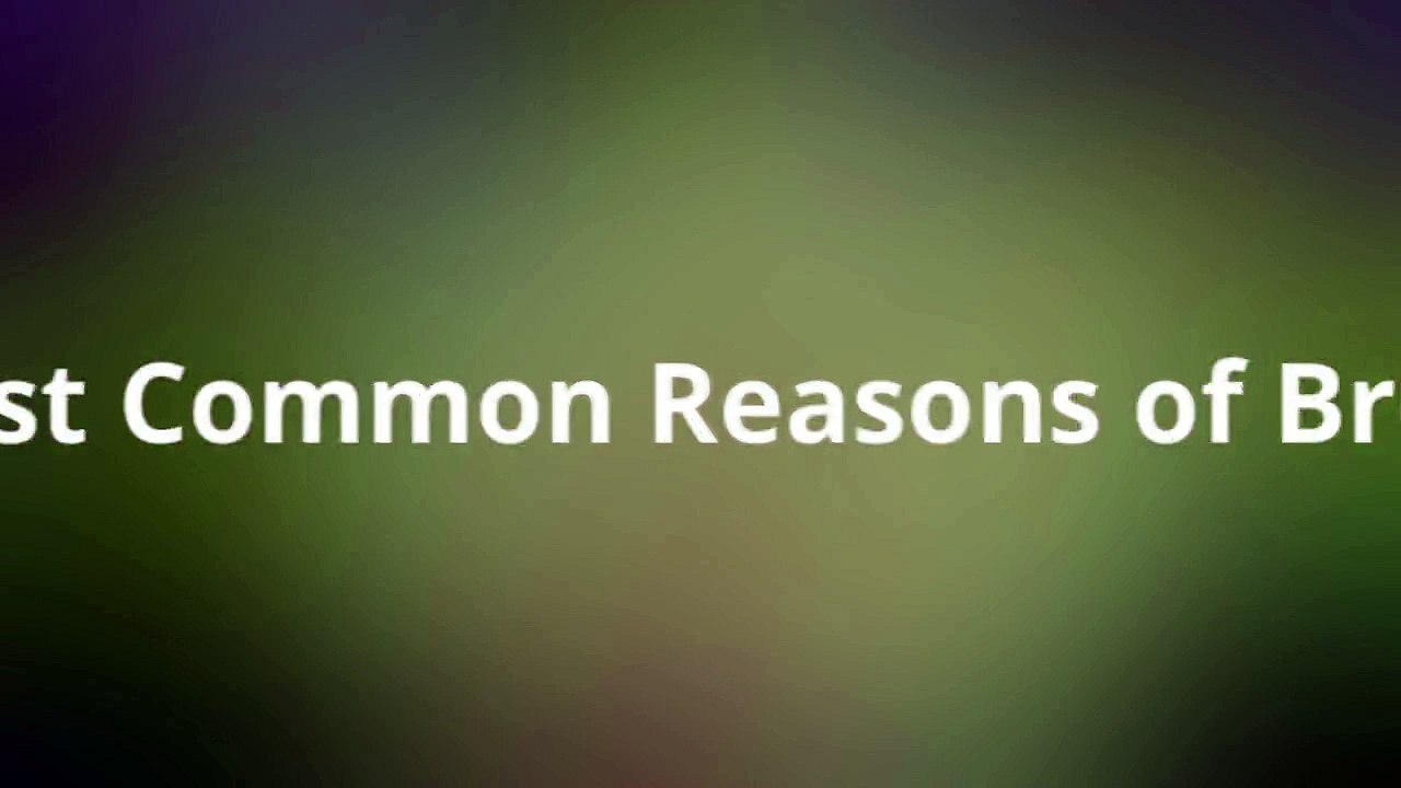 Why decide breaking up with your man?