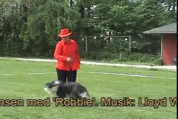 Robbie performing 'Variations' (HTM)