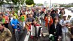 Evas Protest-Band auf dem Demonstrationszug im Anschluss an die Montagsdemo vom 02.08.2010