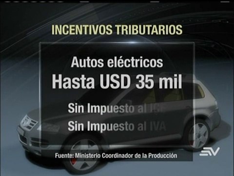 Autos eléctricos ingresarán sin aranceles