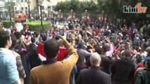 Clashes in Egypt on uprising anniversary