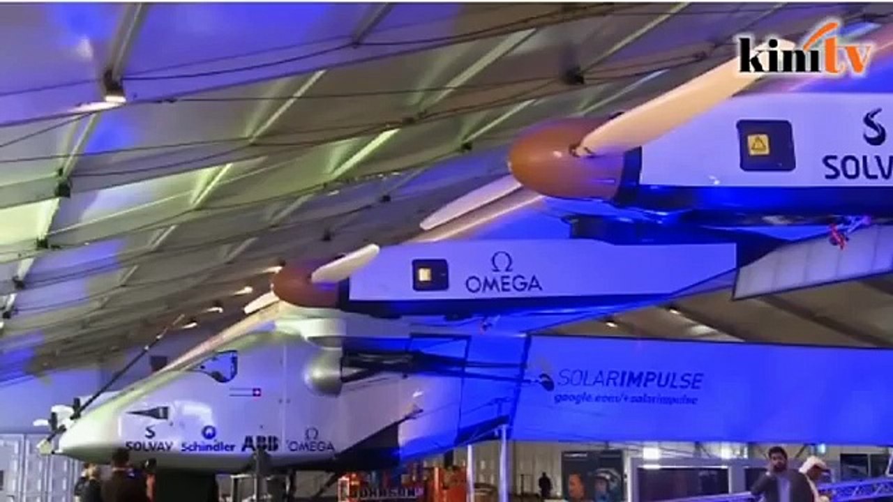 Solar plane set for landmark round the world flight