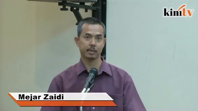 Pesanan Mejar Zaidi: Jangan takut lapor polis...